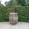 11462 houten regenton met handpomp wijnvat 300 liter 1