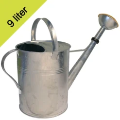 Zinken gieter rond 9L