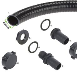 Alternative view of Regentonvulautomaat diameter 50-60mm antraciet