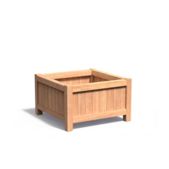 Hardhouten plantenbak VALENCIA 1000x1000x600