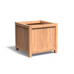 Hardhouten plantenbak VALENCIA 1000x1000x950