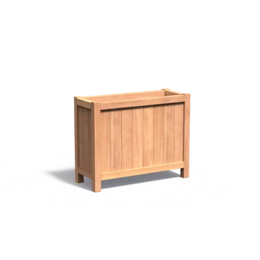 Hardhouten plantenbak VALENCIA 1000x400x800