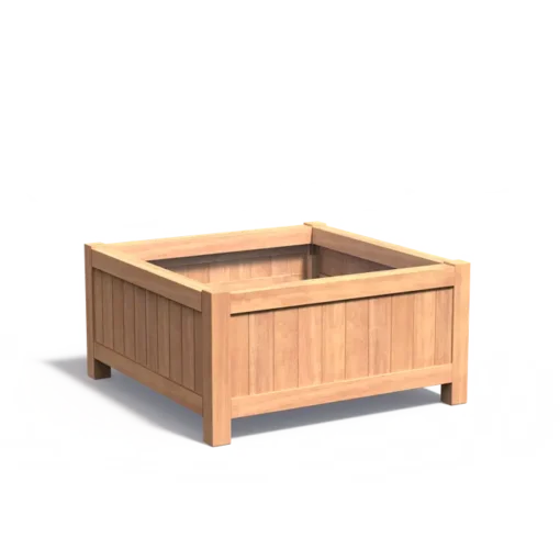 Hardhouten plantenbak VALENCIA 1200x1200x600