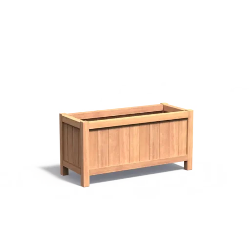Hardhouten plantenbak VALENCIA 1200x500x600