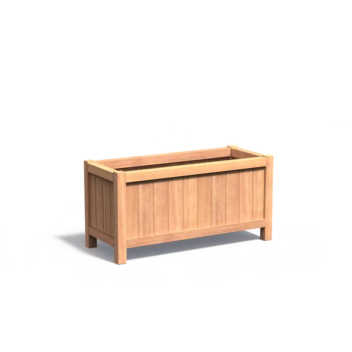Hardhouten plantenbak VALENCIA 1200x500x600