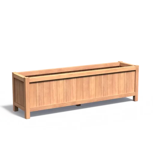 Hardhouten plantenbak VALENCIA 2000x500x600