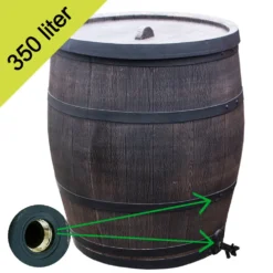 Roto regenton bruin 350 liter