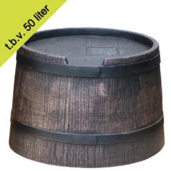 Voet tbv Roto ton 50 en 80 ltr bruin