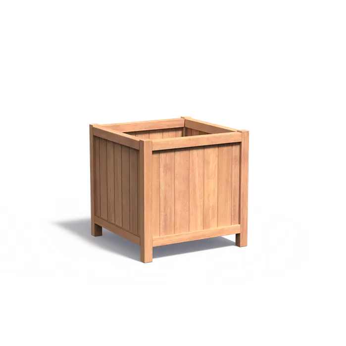 Hardhouten plantenbak VALENCIA 800x800x800