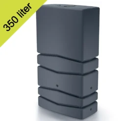 Aqua Tower regenton 350 liter Antraciet