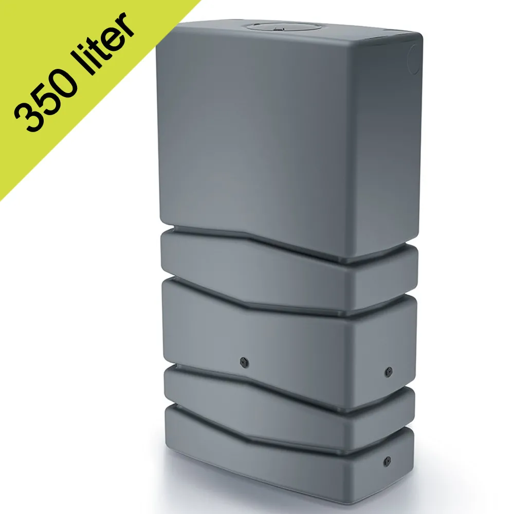 Aqua Tower regenton 350 liter grijs