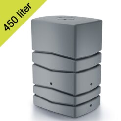 Aqua Tower regenton 450 liter grijs
