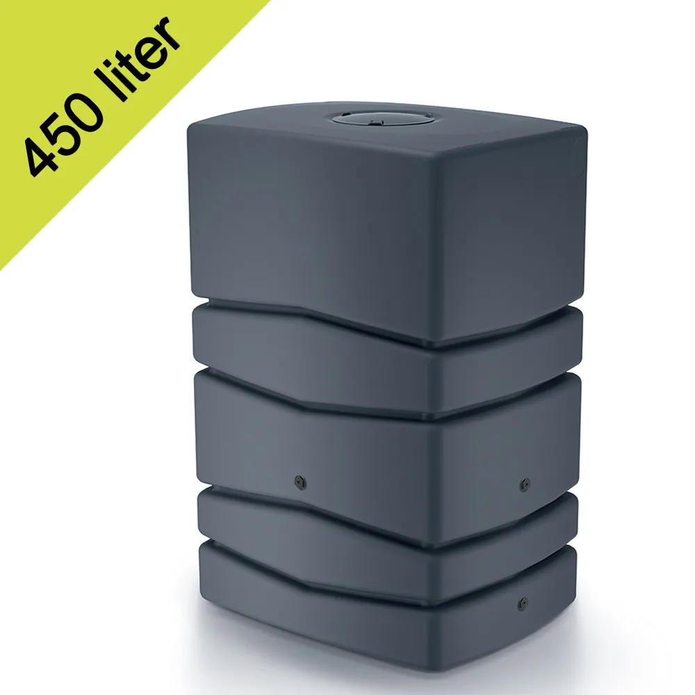 Aqua Tower regenton 450 liter Antraciet