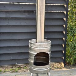 Terraskachel van RVS