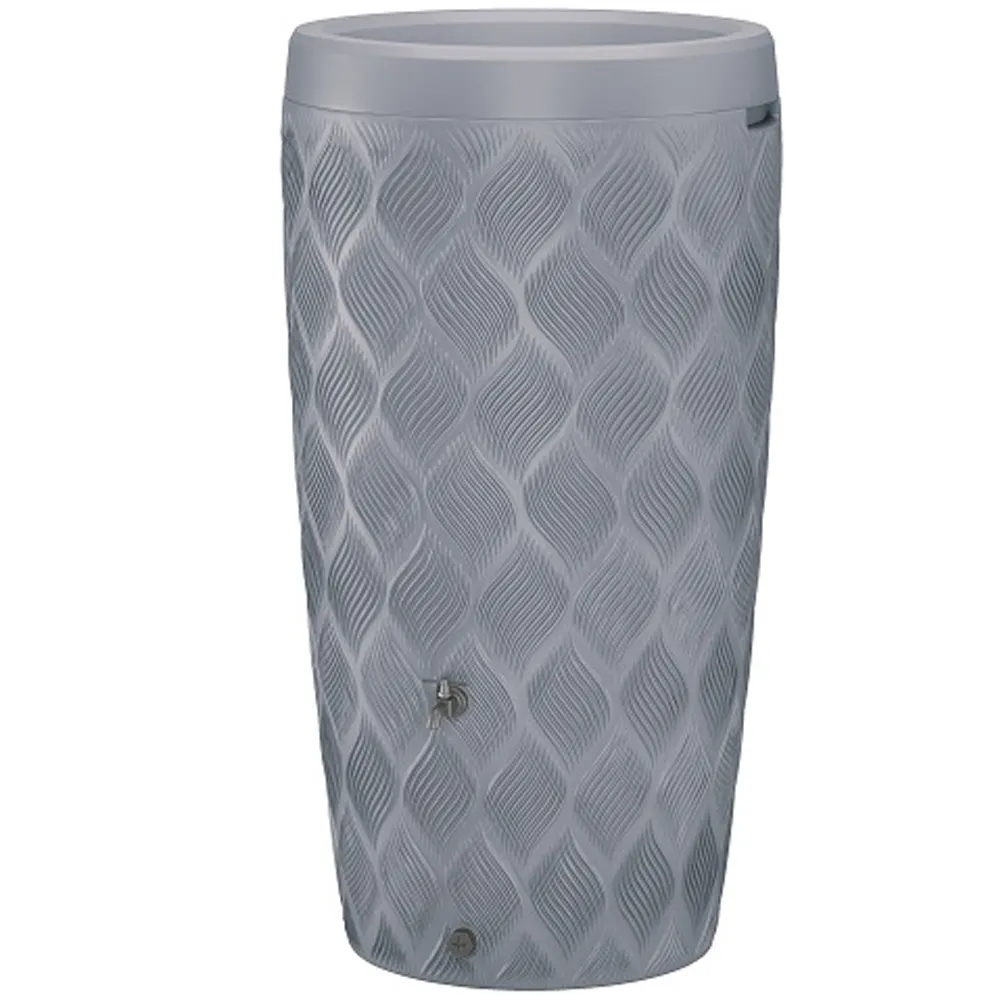 2in1 regenton Delta 240 ltr Grijs